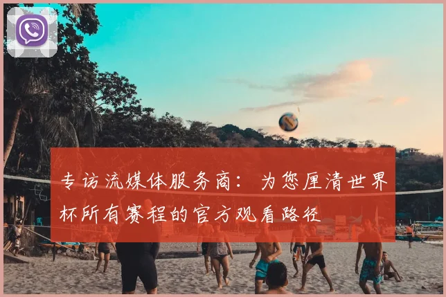 专访流媒体服务商：为您厘清世界杯所有赛程的官方观看路径