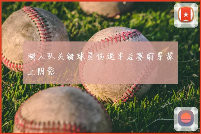 湖人队关键球员伤退季后赛前景蒙上阴影
