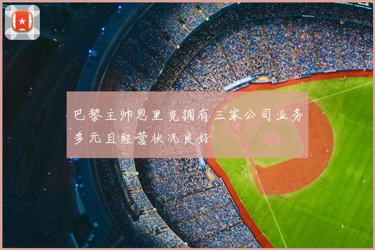 巴黎主帅恩里克拥有三家公司业务多元且经营状况良好