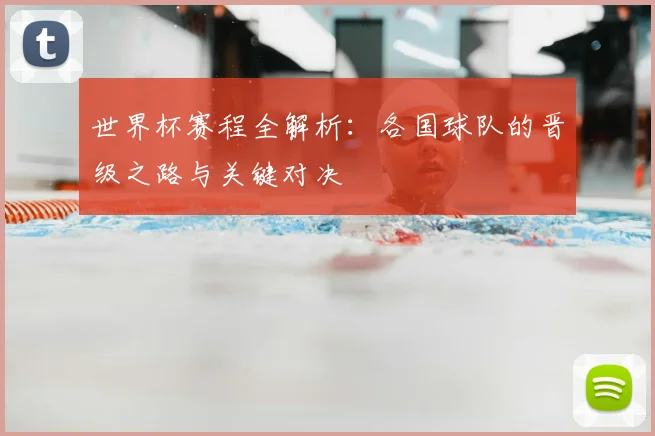 世界杯赛程全解析：各国球队的晋级之路与关键对决
